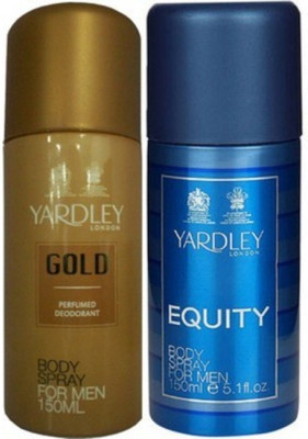 

Yardley London Gold & Equity Body Spray - For Men(150 ml)