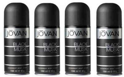 

Jovan Black Musk Body Spray - For Men(600 ml)