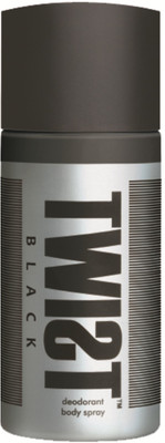 

Twist Black Deodorant Spray - For Men(150 ml)