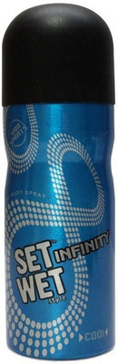 

Set Wet Infinity Cool Body Spray - For Men(120 ml)