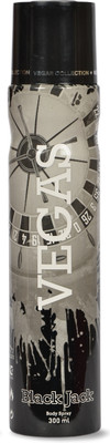 

Vegas Blackjack Deodorant Spray - For Men(300 ml)