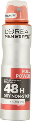 

L'Oreal Paris Full Power 48 Hours Dry Non-Stop Deodorant Spray - For Men(250 ml)