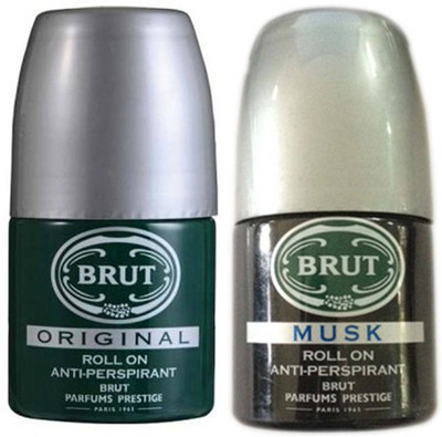 

Brut Musk and Original Deodorant Roll-on - For Men & Women(100 ml, Pack of 2)