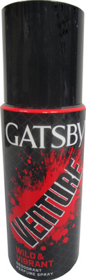 

Gatsby Venture Deodorant Spray - For Men(150 ml)