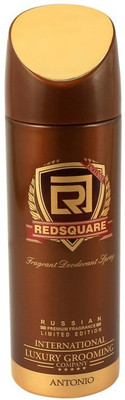 

Red Square Antonio Deodorant Spray - For Men(175 ml)