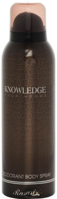 Rasasi Knowledge Deodorant Spray - For Men(200 ml)
