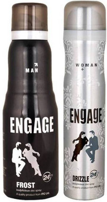 

Engage Frost+Drizzle Deodorant Spray - For Men & Women(150 ml)