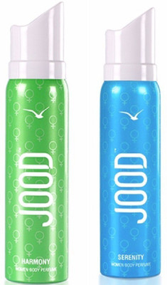 

JOOD Harmony & Serenity Women Body Perfume Combo - 120 ml Deodorant Spray - For Women(120 ml, Pack of 2)