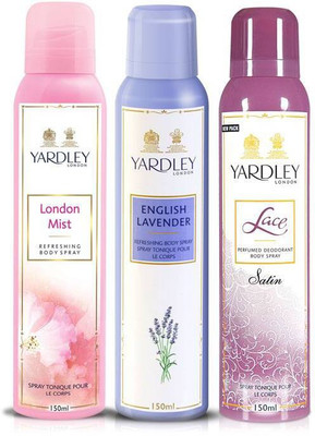 Yardley lace deo outlet