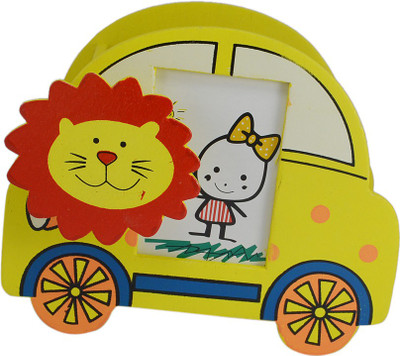 

Saamarth Impex 1 Compartments Wooden Stationery Holder(Yellow)