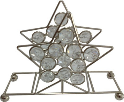 

Decor8 1 Compartments Aluminium Napkin Holder(Silver)