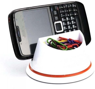 

Power Plus Desk Organizer 1 Compartments Plastic Mobile Holder(Red, Blue)