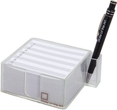 

State of the Art 1 Compartments Acrylic MEMO PAD HOLDER(White, Black)