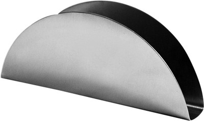 

Dynore Half moon 1 Compartments Stainless Steel Napkin holder(Steel)