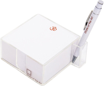 

State of the Art 1 Compartments Acrylic memo pad(White)