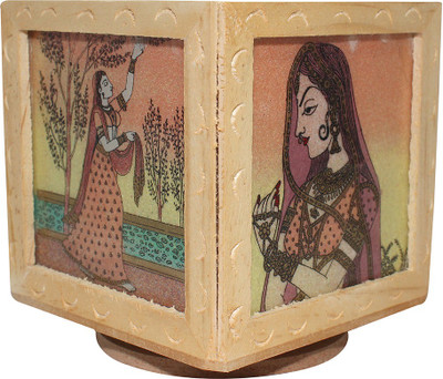 

Ranvijay 3 Compartments Wood Pen Stand(Multicolor)