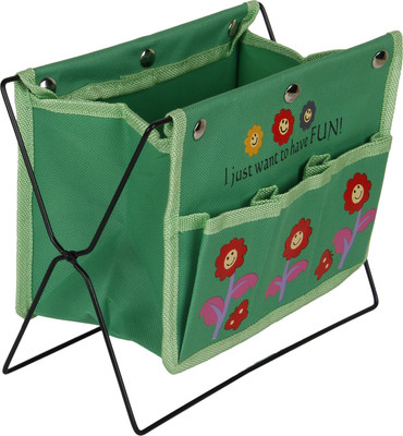 

Urbanlyfe Desk 1 1 Compartments Polyster Letter Holder(Green)