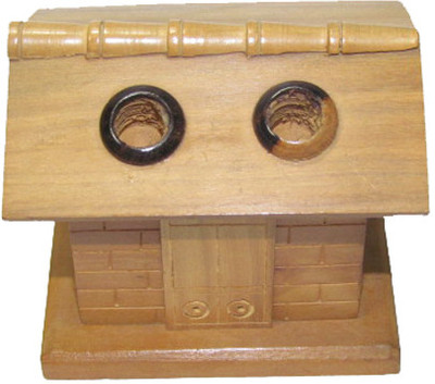 

SC Handicrafts Pens 2 2 Compartments Wooden Pen Holder(Yellow)