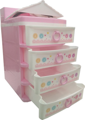 

Krypton 4 Compartments Plastic drawers(Multicolor)