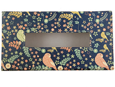 

The Crazy Me 1 Compartments Eco-Friendly leatherette Tissue Box Holder(Multicolor)