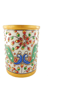 

Chave 1 Compartments Marble Pen Holder(Multicolor)