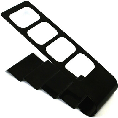 

Digiware 4 Compartments Metal Remote Control Stand(Black)