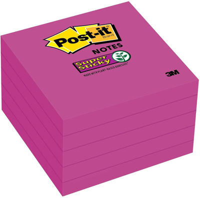 

Post-It 0 Compartments Paper Sticky-Notes(Pink)