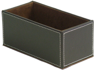 

Howards Drawer Organizer 1 Compartments Faux Leather Multipurpose Tray(Brown)