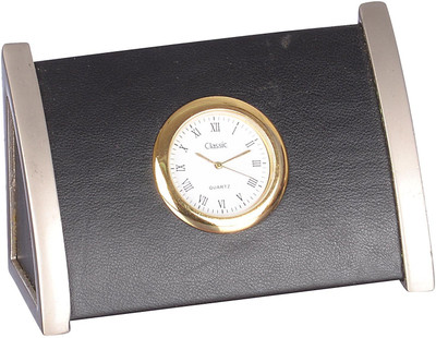 Leatherman 1 Compartments Leather watch stand(Black)