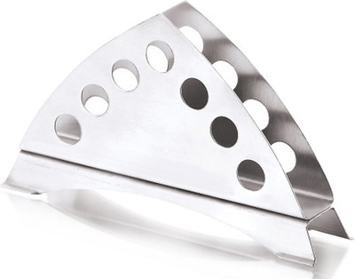 

Dynore Triangle 1 Compartments Stainless Steel Napkin holder(Steel)