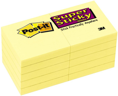 

Post-It 0 Compartments Paper Sticky-Notes(Yellow)