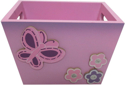 

Kidoz Kidozcont 1 Compartments Wooden Multi-Purpose Storage Container(Pink)