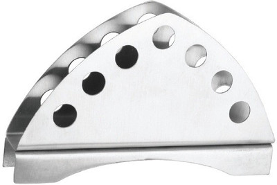 

Saba NH 02 1 Compartments Stainless Steel NapkinHolder(Silver)