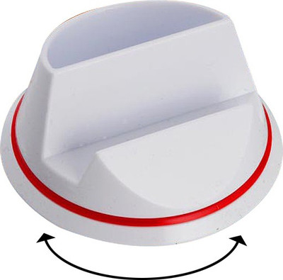 

Disney Revolving 2 Compartments Plastic Desk Organizer(Red)