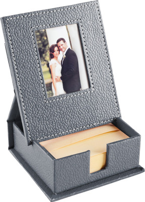

Eco-Leatherette 1 Compartments Leatherette Slip Box(Steel Grey)