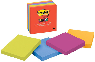

Post-It 0 Compartments Paper Sticky-Notes(Multicolor)