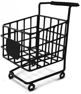 Happily Unmarried Visiting Card 1 Compartments Metal Card Holder(Black) Happily Unmarried Visiting Card 1 Compartments Metal Card Holder(Black)