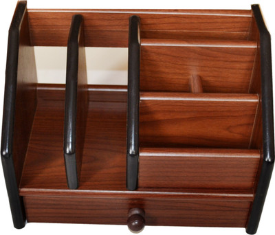 

Jaycoknit PS2 7 Compartments Wood Office(Brown)