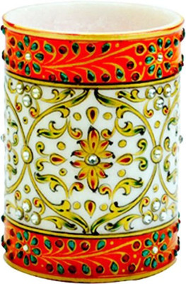 

SR Crafts 1 Compartments Marble Pen Holder(Multicolor)