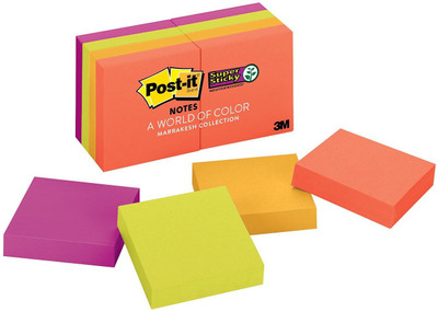 

Post-It 0 Compartments Paper Sticky-Notes(Multicolor)