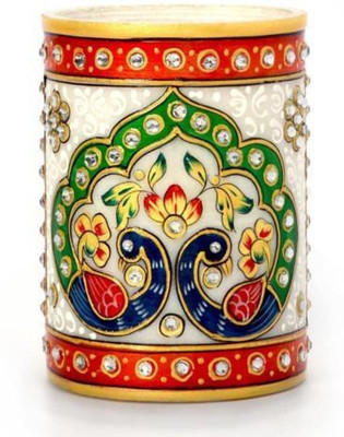

Madhuraj 1 Compartments Marble Pen Holder(Multicolor)