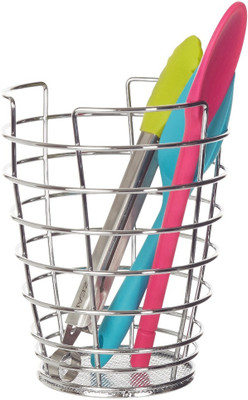 

Howards 1 Compartments Chrome Pen Holder(Steel)
