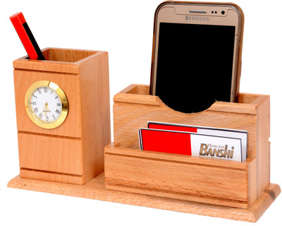 

Doma 2 Compartments Wood Stand(Brown)