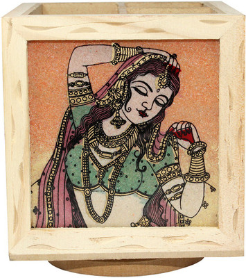 

Ranvijay 3 Compartments Wooden Mobile Stand(Multicolor)