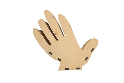 

GR8 BUNCH 1 Compartments Wood Nappkin Holder(Beige)