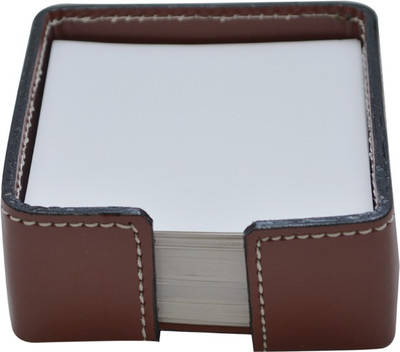 

Knott 1 Compartments Faux Leather Slip Holder(Brown)