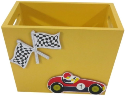 

Kidoz Kidozcont 1 Compartments Wooden Multi-Purpose Storage Container(Yellow)