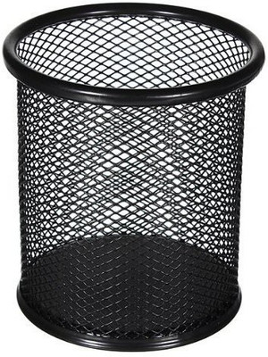 

Indigo Creatives 1 Compartments Iron Pen Stand(Black)