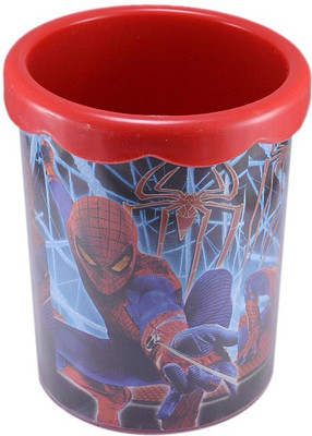 

Saamarth Impex 1 Compartments Plastic Stationery Holder(Red)