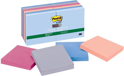 

Post-It 0 Compartments Paper Sticky-Notes(Multicolor)